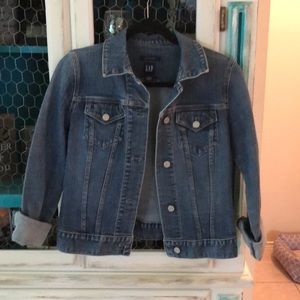 Stretch jean jacket
